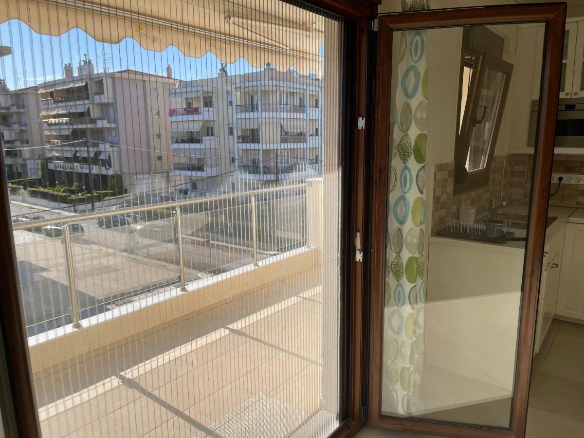 Luxury And Sunny Apartment 250 Mts From The Beach!! Peraía Exterior foto