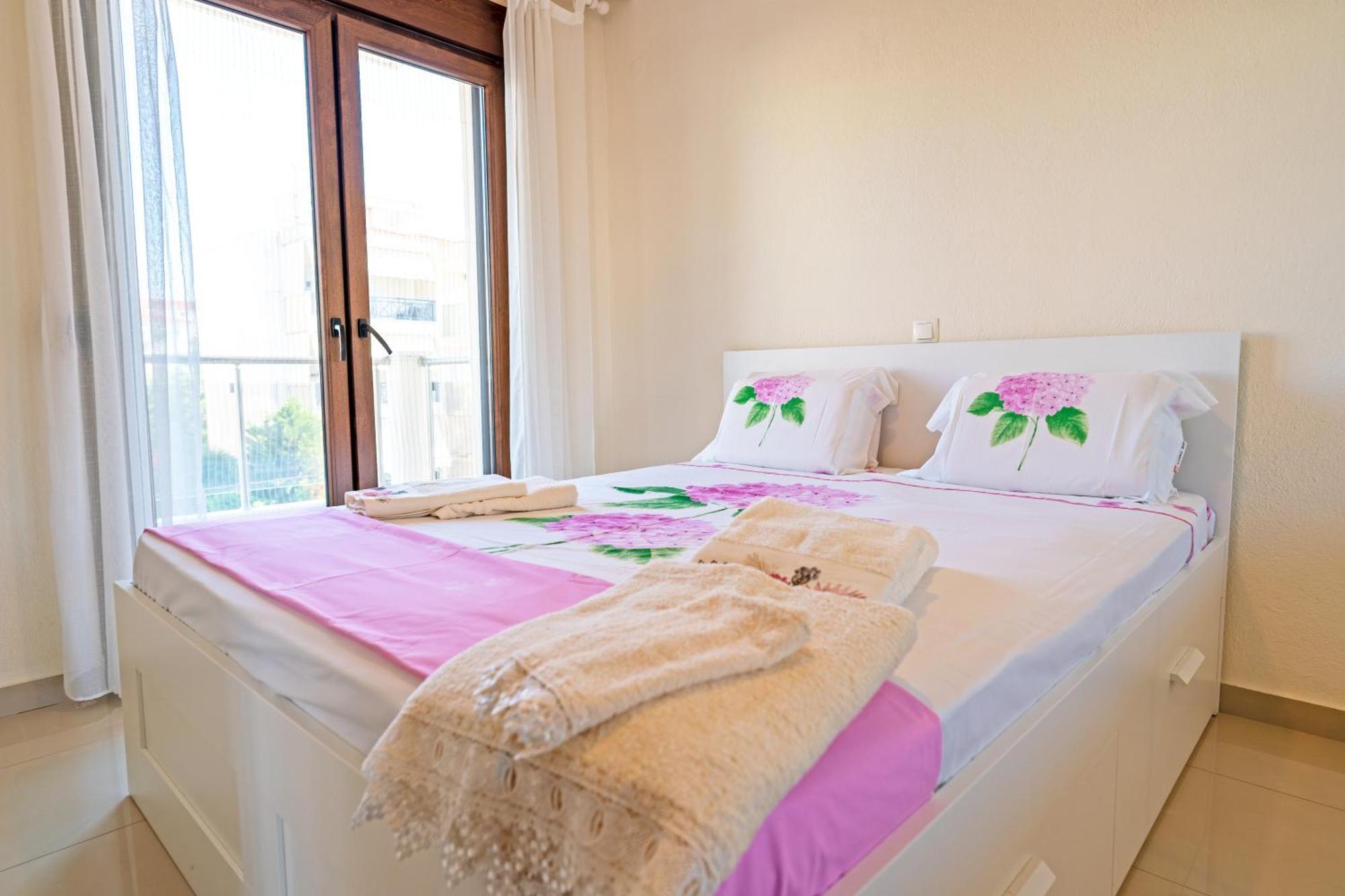 Luxury And Sunny Apartment 250 Mts From The Beach!! Peraía Exterior foto