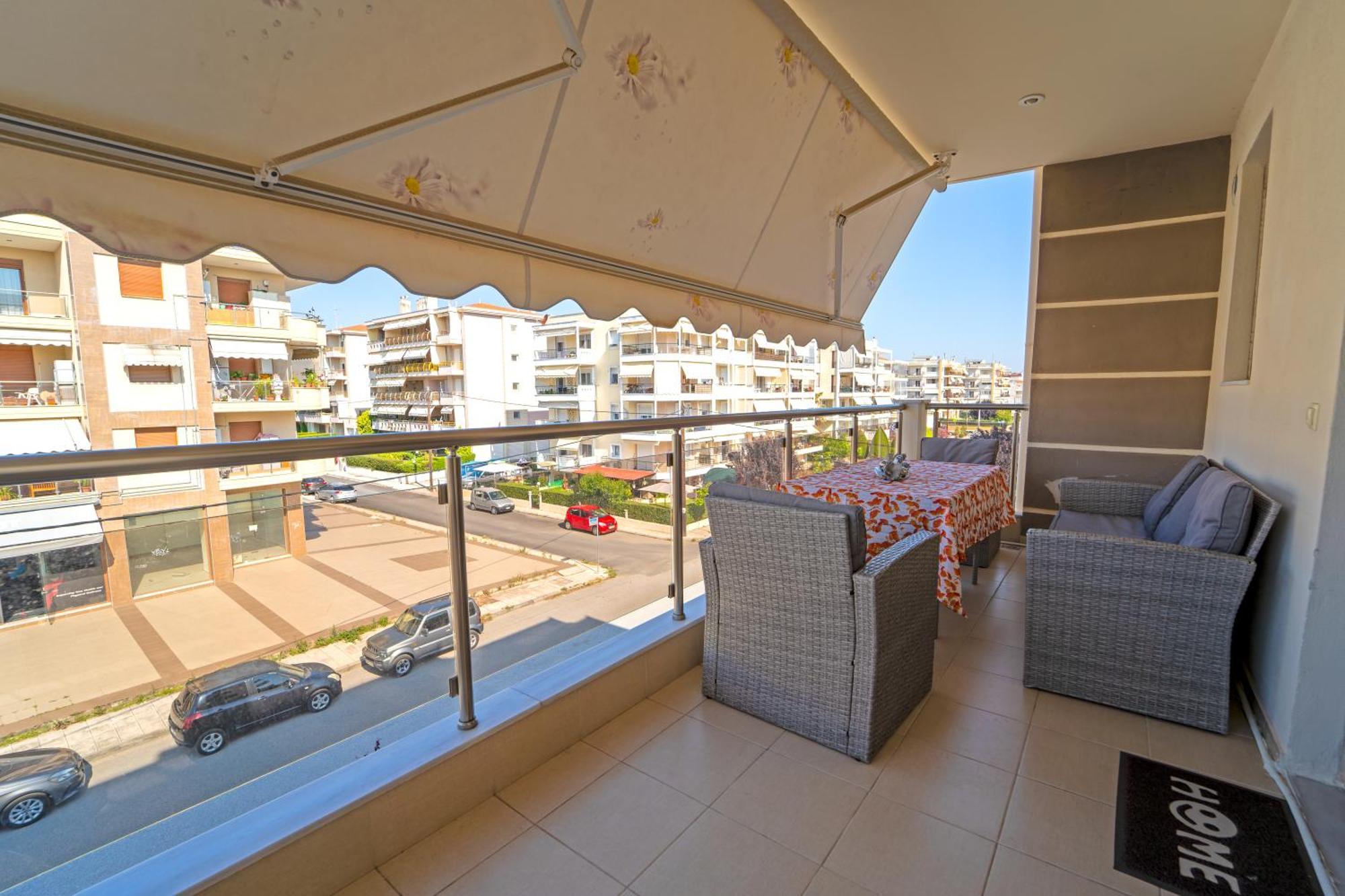 Luxury And Sunny Apartment 250 Mts From The Beach!! Peraía Exterior foto