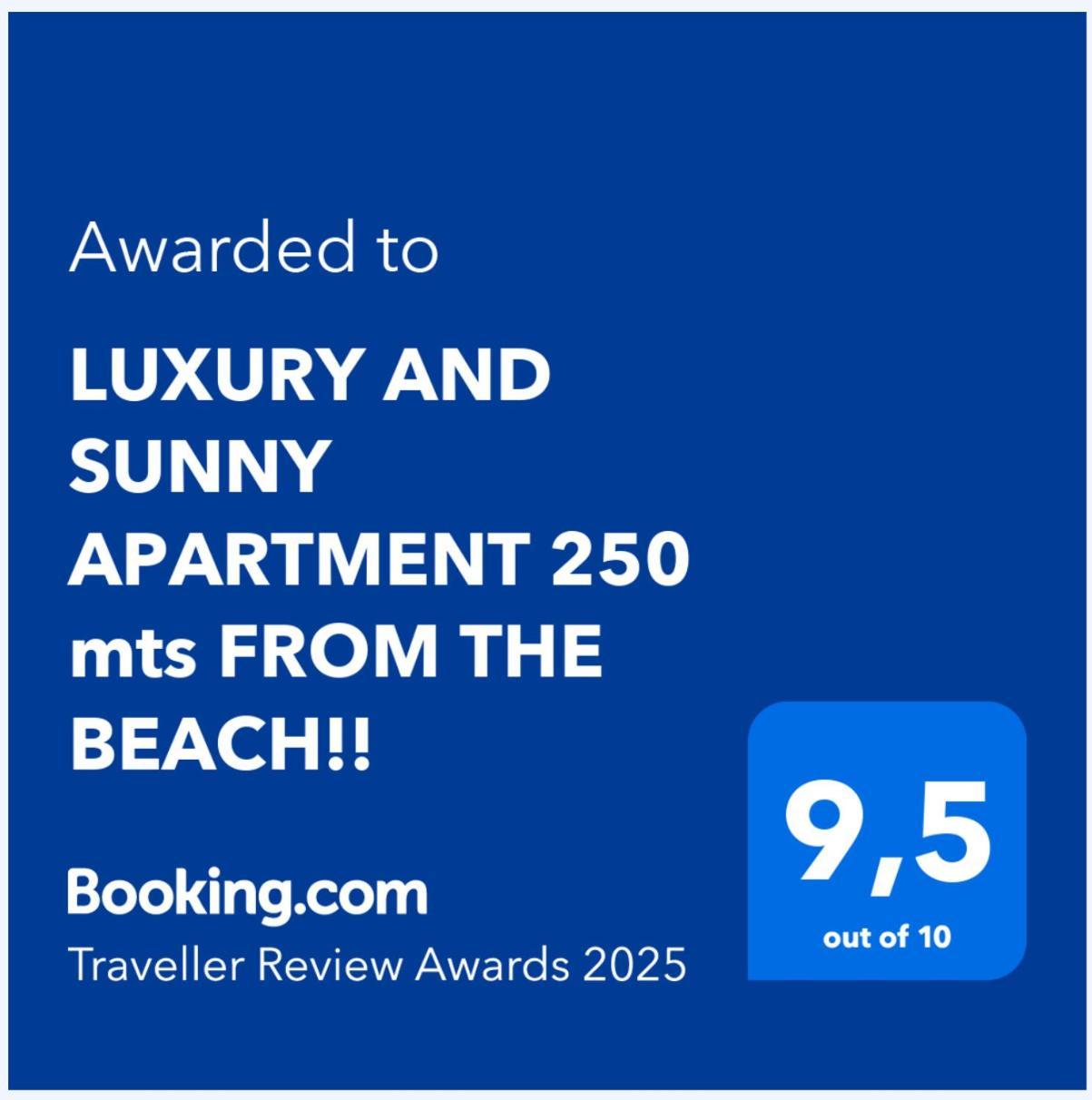 Luxury And Sunny Apartment 250 Mts From The Beach!! Peraía Exterior foto
